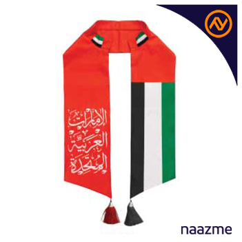 UAE National satin Scarf MNND-27